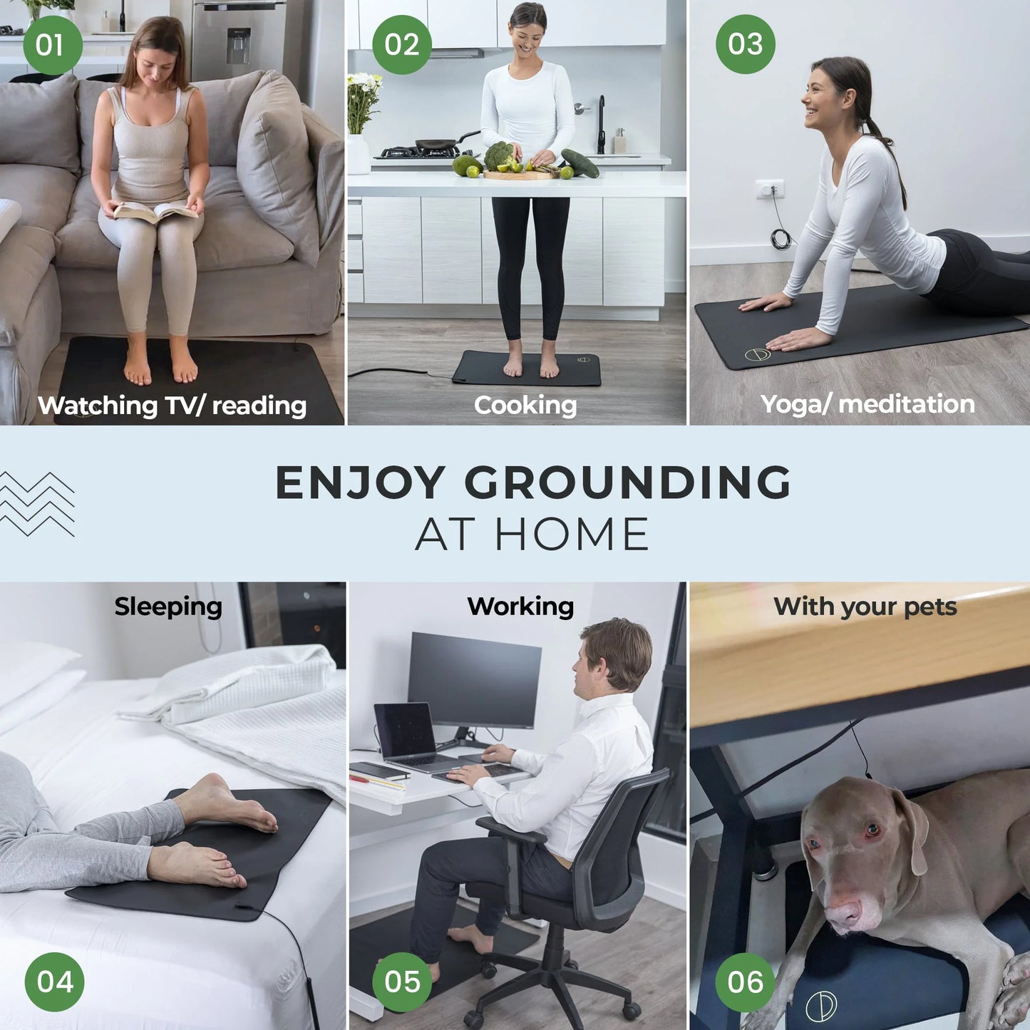 Earth and Moon™ Grounding Mat - 60 cm x 90 cm